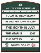 Reality Orientation Display