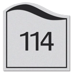 Room Number Sign