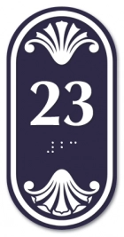Room Number Sign