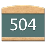 Room Number Sign
