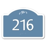 Room Number Sign