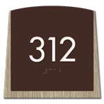 Room Number Sign