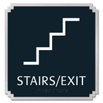 Stairs / Exit Sign w/Symbol