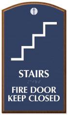 Stairs/Fire Door Keep Closed