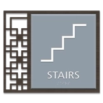 Stairs Sign w/ Symbol