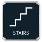 Stairs Sign w/ Symbol