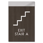 Stairway Exit Sign - DC Compliant