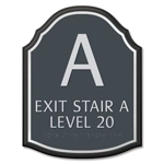 Stairway ID Sign - NYC Compliant