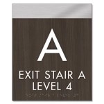 Stairway ID Sign - NYC Compliant
