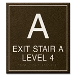 Stairway ID Sign - NYC Compliant