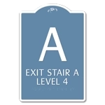 Stairway ID Sign - NYC Compliant