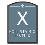 Stairway ID Sign - NYC Compliant