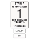 Stairwell ID (Exit Level) - Outside NYC 5 Floors or Less