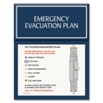 Standard Entrance Evacuation Plans - CA Compliant