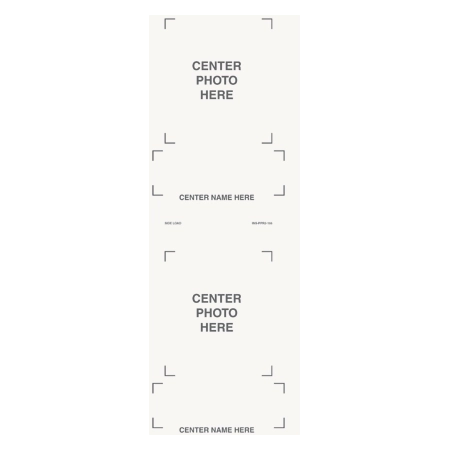 Tivoli Additional Insert Cards/2 Picture Room Number (50/pk)