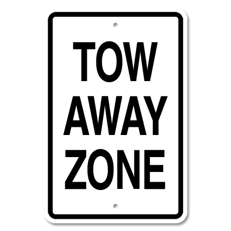 Tow Away Zone
