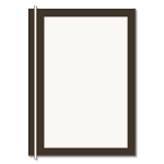 Vertical Message / Evac Holder for 11" x 17" Paper