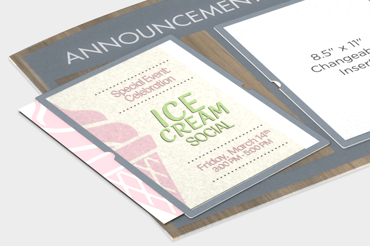 Flexia Hydro Message Display Example Insert