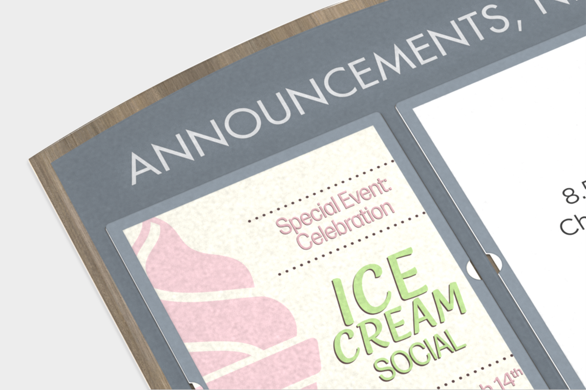 Flexia Hydro Message Display Detail Shot