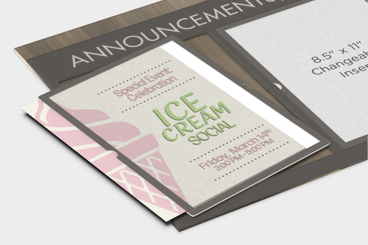 Flexia ISO Message Display Example Insert