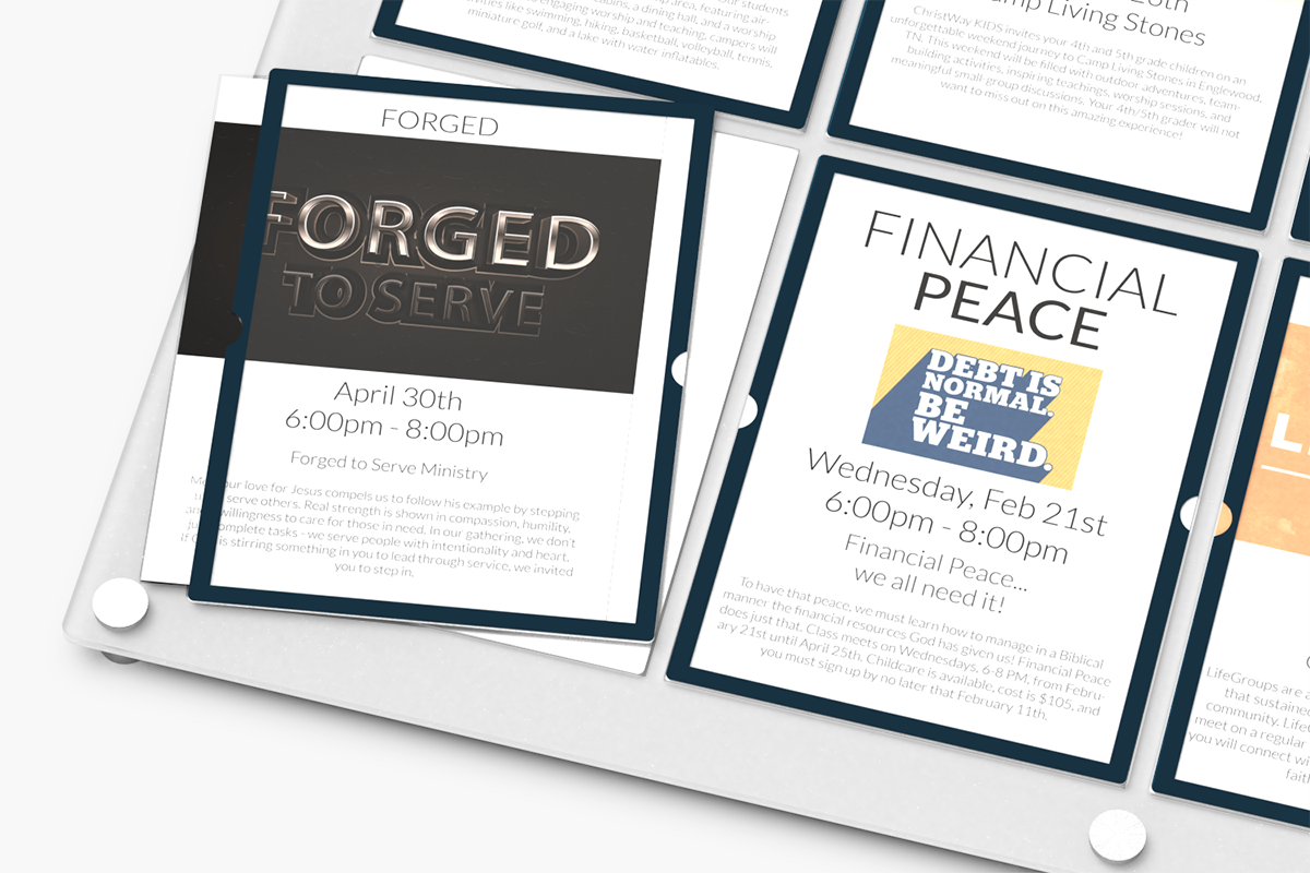 Bottom Corner Insert Detail