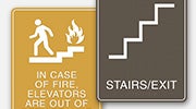 Stairs/Elevator Signs