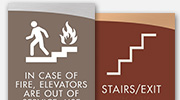 Stairs/Elevator Signs