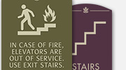 Stairs/Elevator Signs