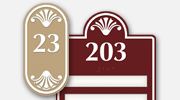 Room Number Signs