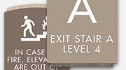 Stairs/Elevator Signs