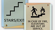 Stairs/Elevator Signs