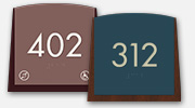 Room Number Signs