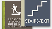 Stairs/Elevator Signs
