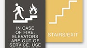 Stairs/Elevator Signs