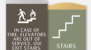 Stairs/Elevator Signs