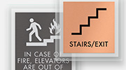Stairs/Elevator Signs