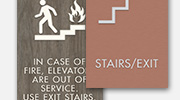 Stairs/Elevator Signs