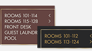 Directional Signs